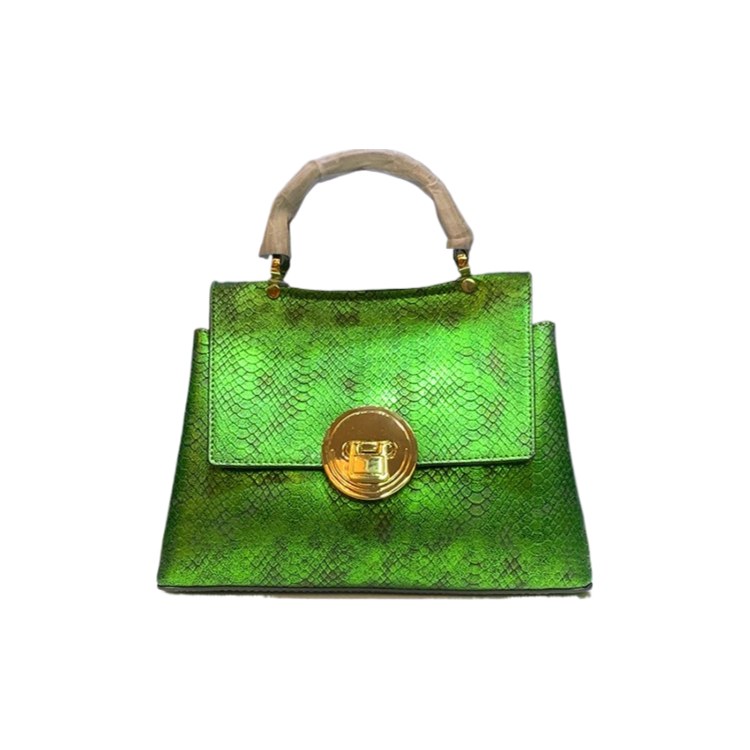 Snake Print Shoulder Crossbody Bag