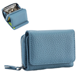 Soft Genuine Leather Women Mini Wallet