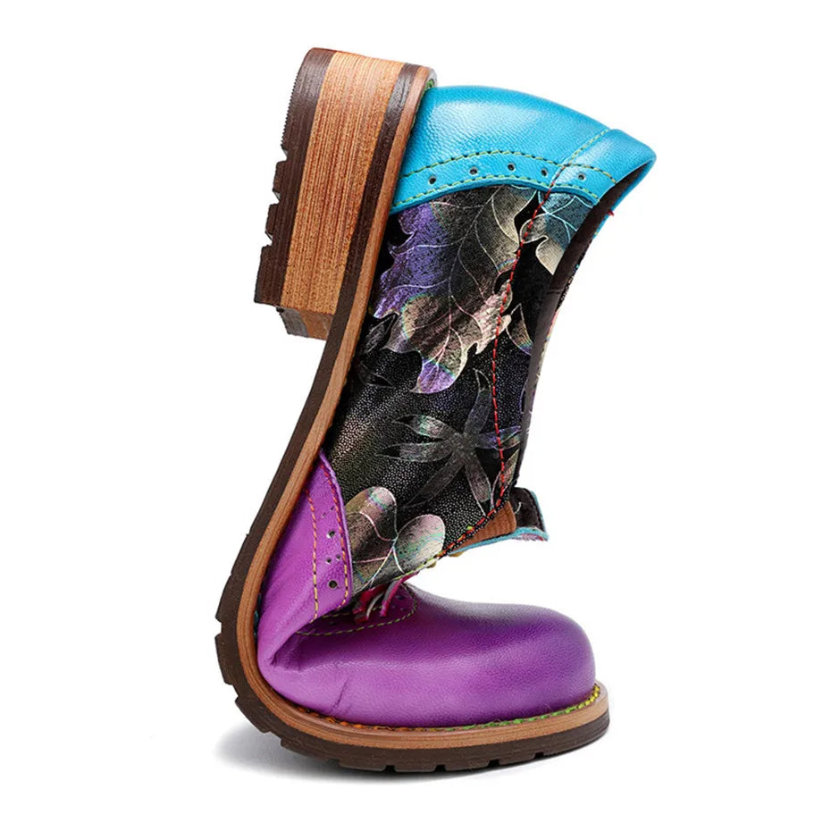 Genuine Leather Japanese Style Women Loafers