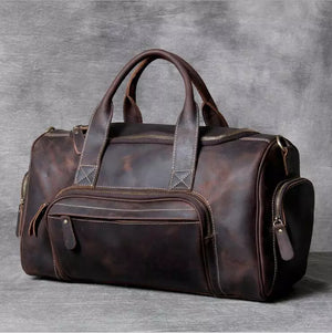 Genuine Leather Duffle Bag