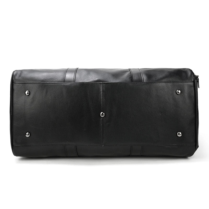 Genuine Leather Business Travel Bag