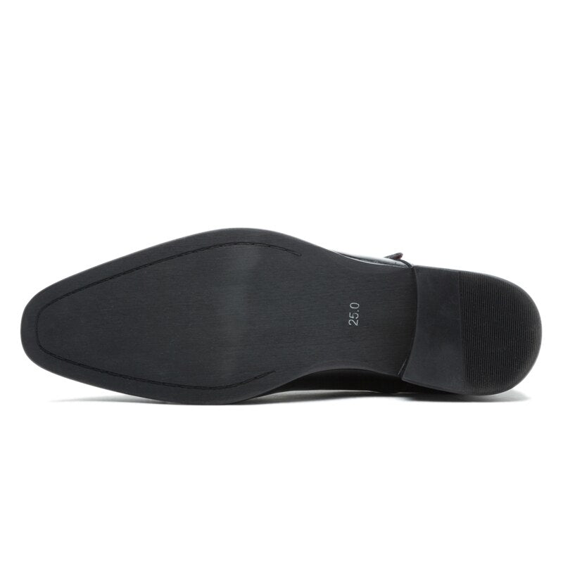 Men's Business Dress Shoes Genuine Leather Gentleman Top Quality Shoes Lace-Up Formal Wear Casual Shoes Oxfords EU Size 38-45