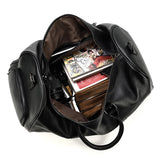 Large Capacity Genuine Soft Leather Travel Bag