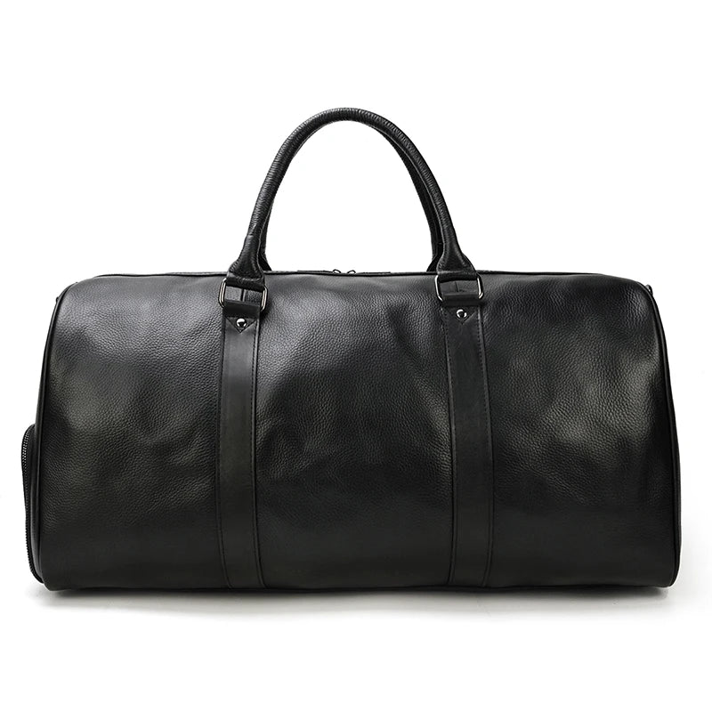 Genuine Leather Business Travel Bag