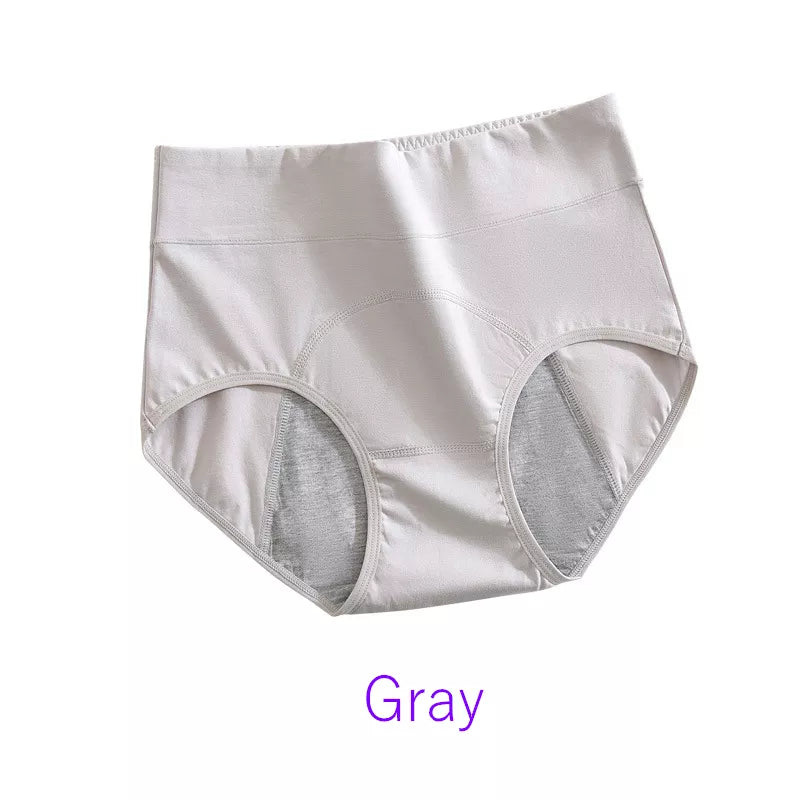 Menstruation Cotton Panties High Waist Leak Proof Menstrual Period Underwear