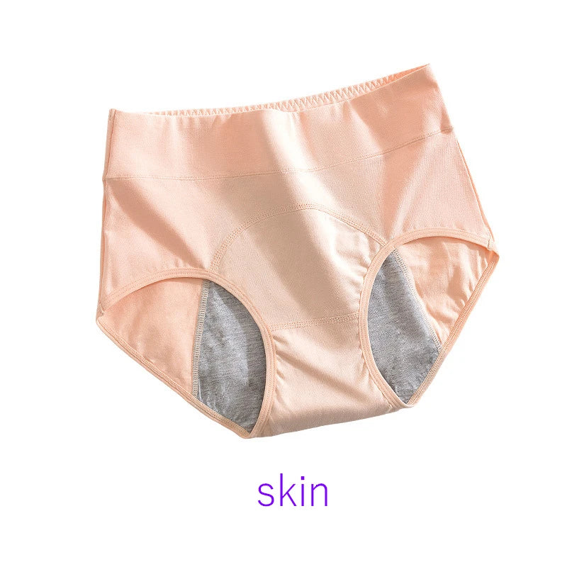 Menstruation Cotton Panties High Waist Leak Proof Menstrual Period Underwear