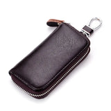 Split Leather Multifunctional Mini Key Wallet