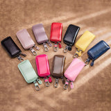 Split Leather Multifunctional Mini Key Wallet
