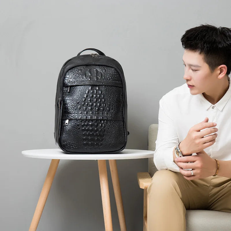 Genuine Leather Backpack