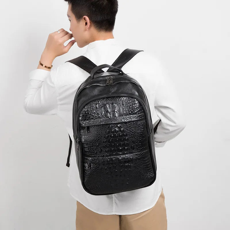 Genuine Leather Backpack