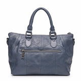 Women's Genuine Leather Handbags Large Casual Totes Luxury Brand Design Purses Lady Shoulder Crossbody Bags Solid Color Hand Bag