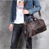 Genuine Leather Duffle Bag