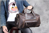 Genuine Leather Duffle Bag
