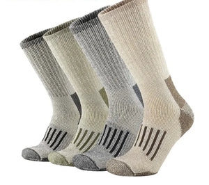 Merino Wool Socks Warm Hiking Cushion Crew Socks