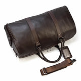 Large Capacity Genuine Soft Leather Travel Bag