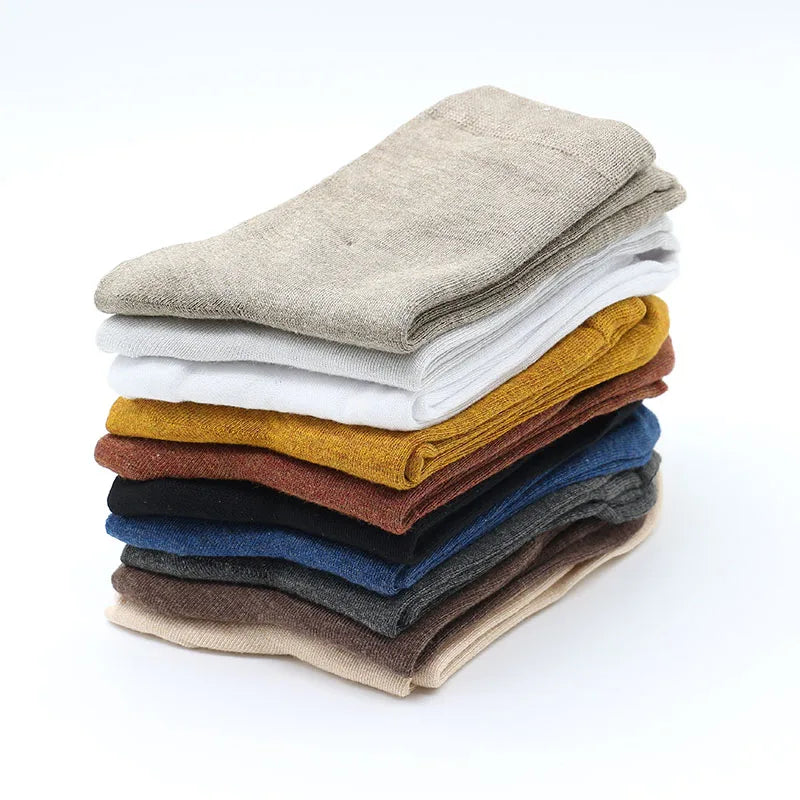 10 Pairs Women's Bamboo Fiber Socks