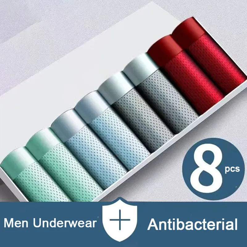 Men's Underwear Breathable Antibacterial Boxers