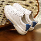 DESAI Full Grain Leather Men Shoes Soft Bottom Casual Sneaker For Men Business Worker Breath 2023 Designer Fashion