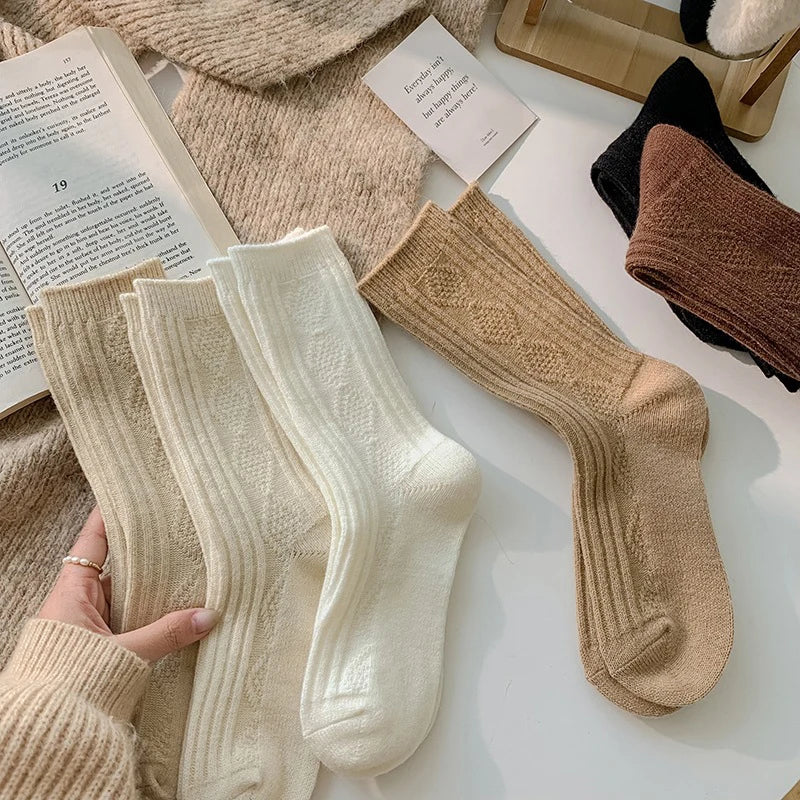 3 Pairs Women's Wool Socks