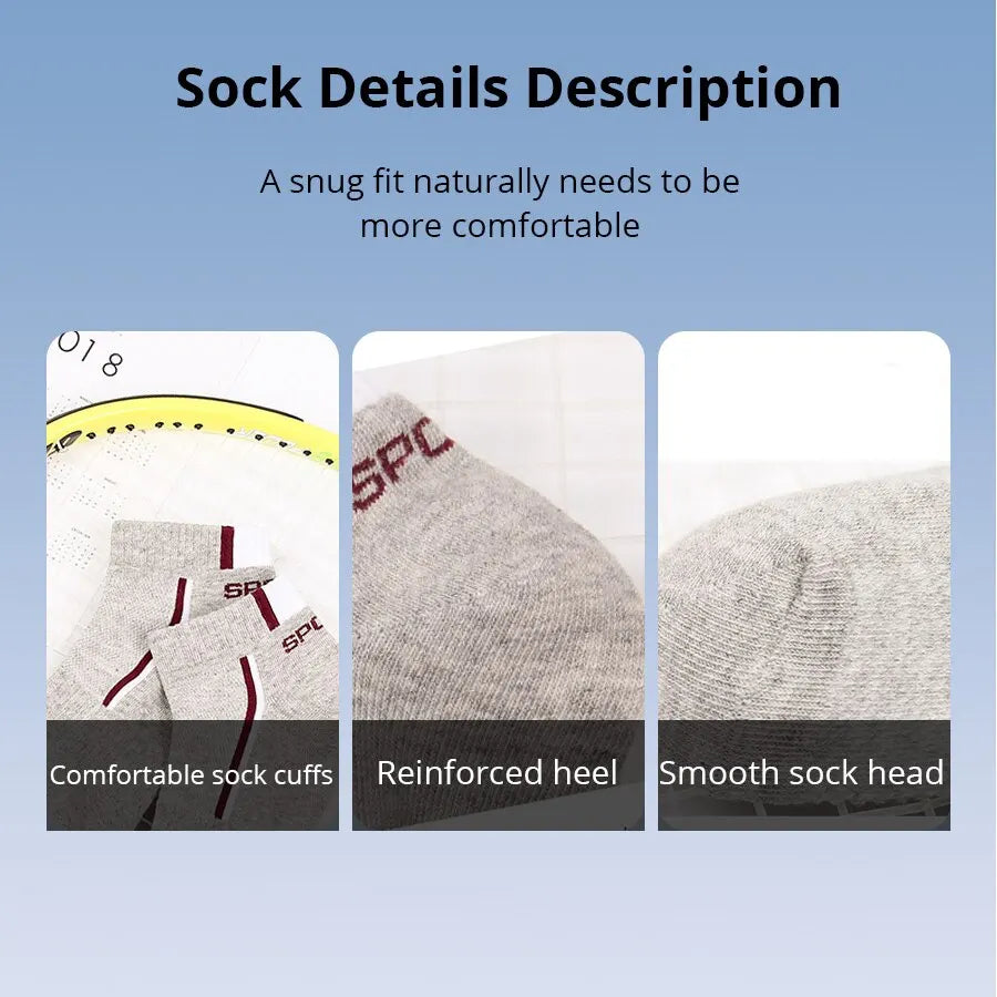 3 Pairs Mesh Breathable Sports Socks