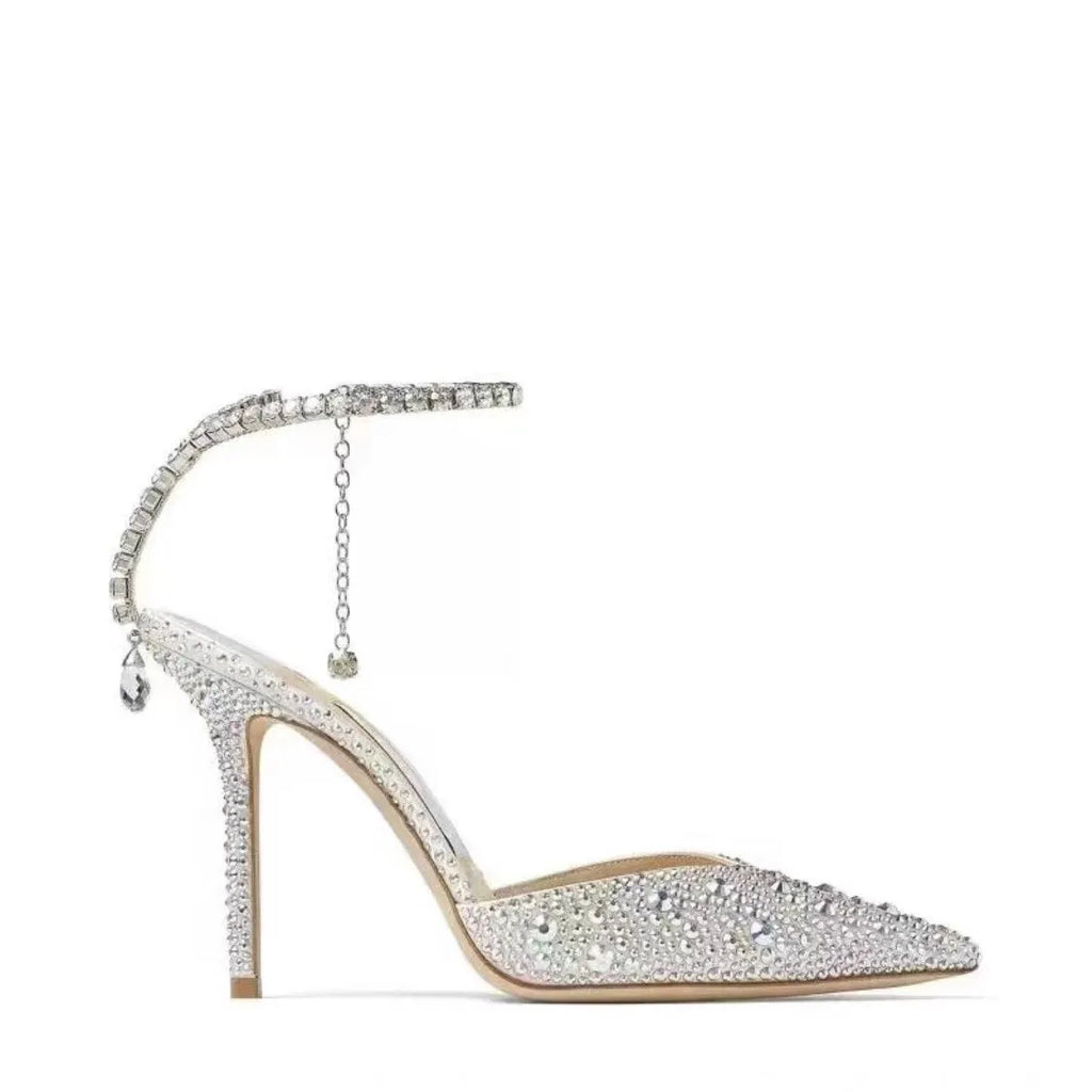 High-heeled Pointy Wedding Sandals