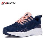 Baasploa 2022 Spring New Women Fashion Shoes Comfortable Knit Sport Shoes Female Lightweight Wear-Resistant Shoes