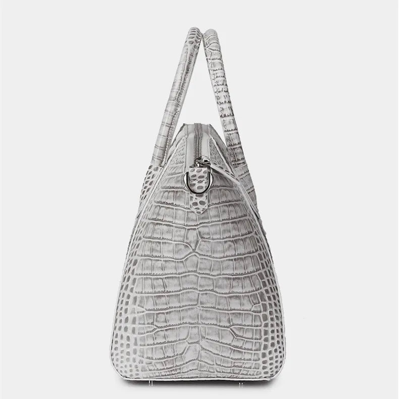 Genuine Leather Women's Luxury Crocodile Texture Handbags