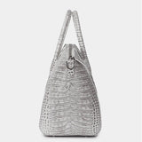 Genuine Leather Women's Luxury Crocodile Texture Handbags