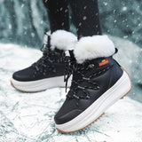 Brand Boots Women New 2023 Winter Snow Boots Women Plush Warm Ankle Boots for Women Original Winter Shoes Designer Shoes Women