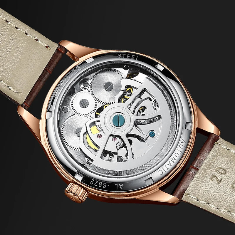 Men Watch Automatic Self-Wind Mechanical Watch