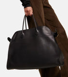 Genuine Leather Ladies Casual Solid Handbag