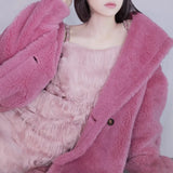 Double Breasted Mid Length Coat