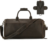 Soft Leather Duffel Bag