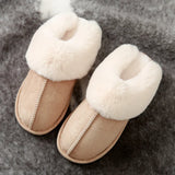 Warm Luxury Faux Suede Plush Slippers