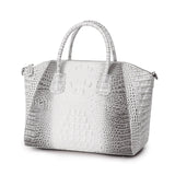 Genuine Leather Women's Luxury Crocodile Texture Handbags