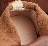 Koznoy 2.5cm Suede Autumn Ankle Spring Booties Flats Comfy Genuine Leather Boots Soft Soled Cowgirl Sewing Moccasins Woman Shoes