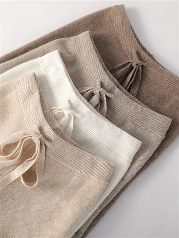 Ladies Drawstring Loose Pants