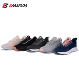Baasploa 2022 Spring New Women Fashion Shoes Comfortable Knit Sport Shoes Female Lightweight Wear-Resistant Shoes