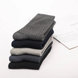 10 Pairs Men's Bamboo Fiber Breathable High Quality Men Socks Size 39-48