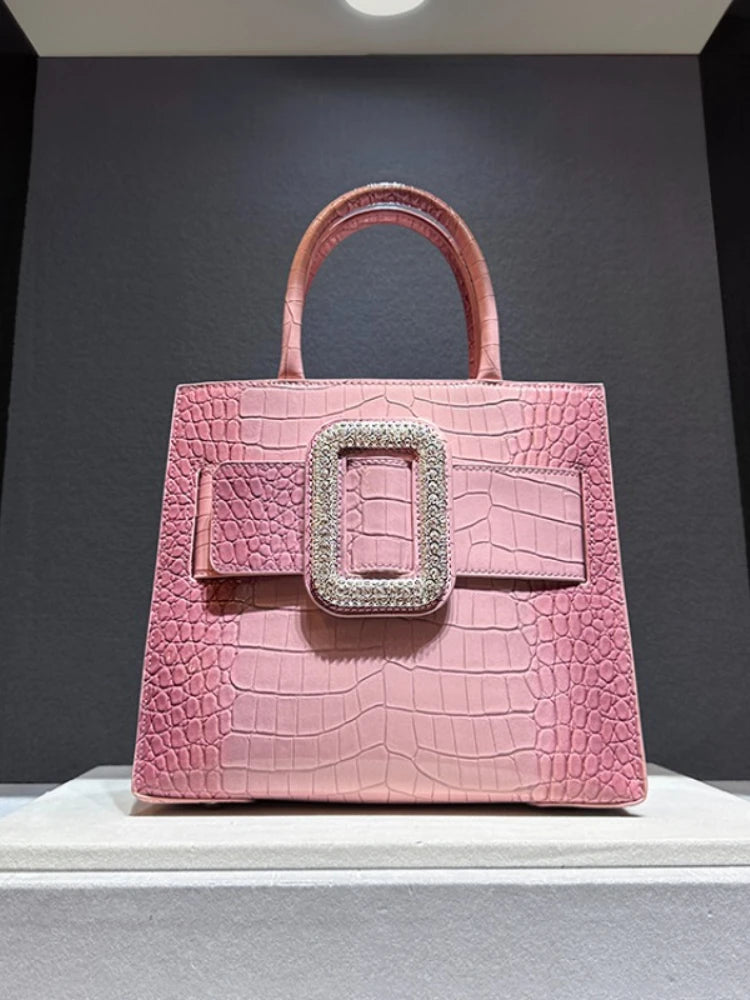 Soft Genuine Leather Casual Tote Bag