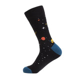 Mid Calf Socks Cotton Socks Size Eu41-46 US7.5-12
