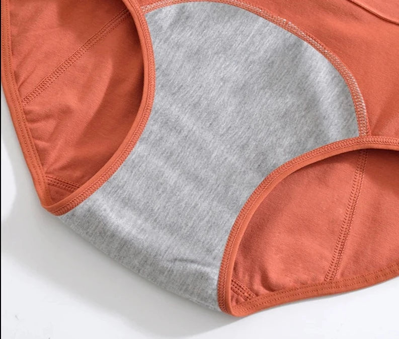Menstruation Cotton Panties High Waist Leak Proof Menstrual Period Underwear