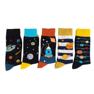 Mid Calf Socks Cotton Socks Size Eu41-46 US7.5-12