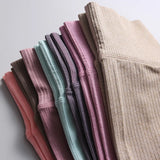 2023 New Seamless Sport Leggings Women Yoga Pants Fitness Jogging Gym Clothing High Waist Workout Training Tights Running Pants