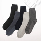 10 Pairs Men's Bamboo Fiber Breathable High Quality Men Socks Size 39-48