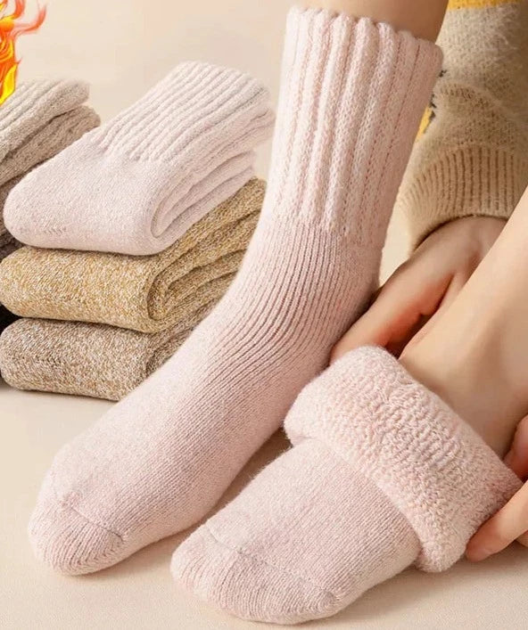 3 Pairs Winter Wool Warm Socks for Women