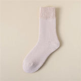 3 Pairs Socks Wool Thick Plush Soft Socks