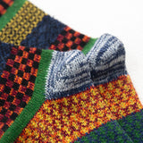 5 Pairs Men Sheep's Wool Colourful Fashion Socks