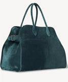 Genuine Leather Ladies Casual Solid Handbag