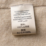 100% Nature Cashmere Knitted Button Poncho Soft Warm Pure Cashmere